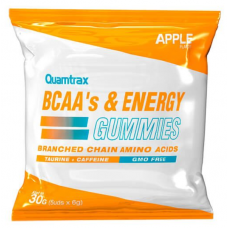 BCAAS & ENERGY GUMMIES - 30g  - фруктовый