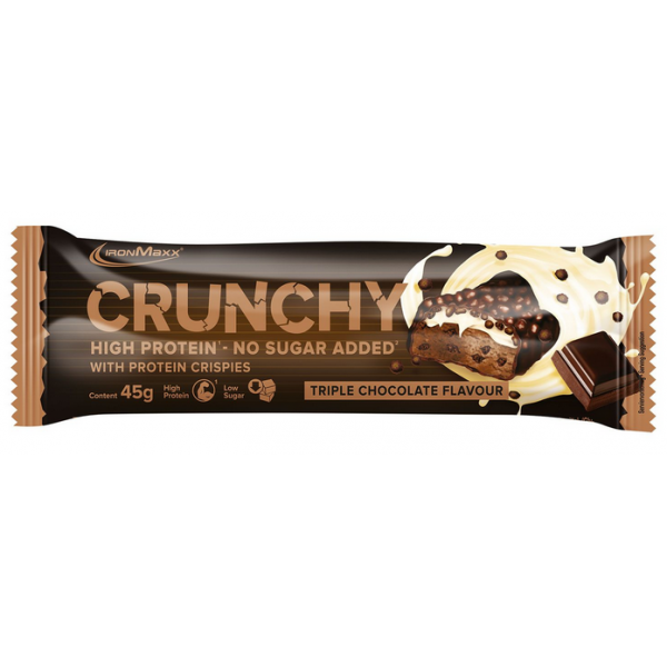 Батончик Crunchy - 45 г - Тройной  Шоколад 