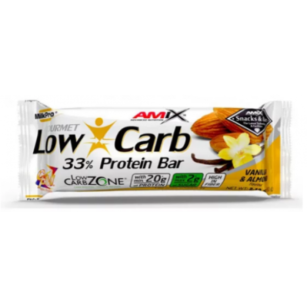 Батончик Low-Carb 33% Protein Bar 60г 1/15 - Vanilla-Almond